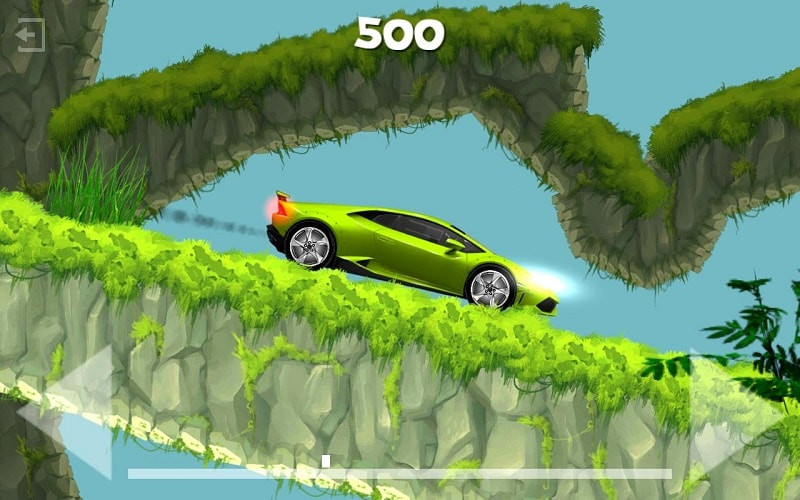 Off-road driving in Exion Hill Racing MOD APK