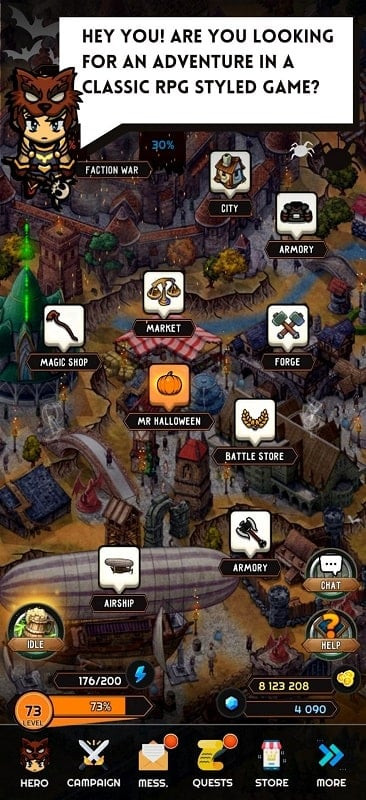 Exoria Online Idle MMORPG android