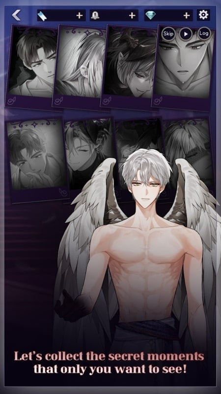 Fallen Angel's Kiss MOD APK Dialogue