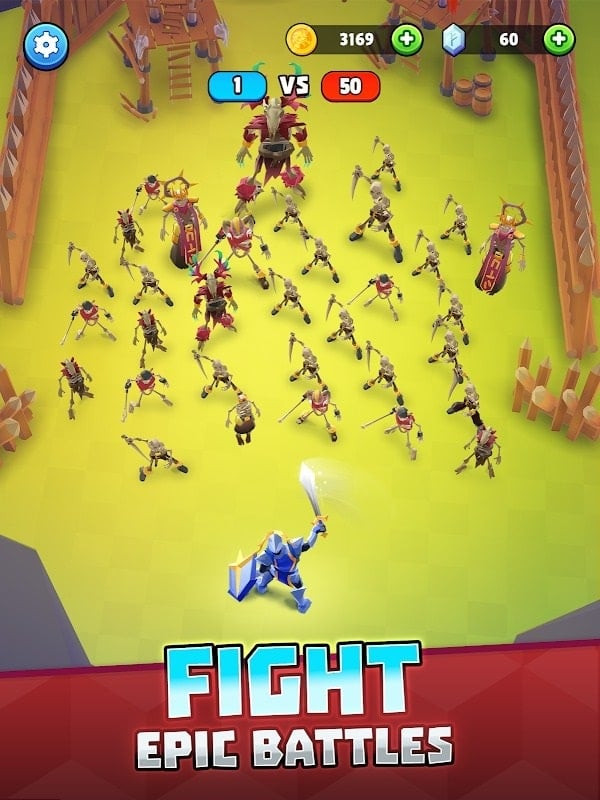 Fantasy Warfare gameplay on Android