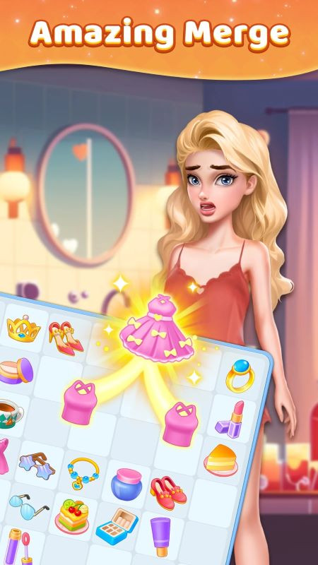 Matching Items in Fashion Journey MOD APK