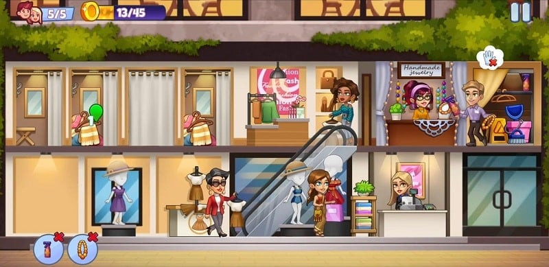 Fashion Shop Tycoon MOD APK Android gameplay