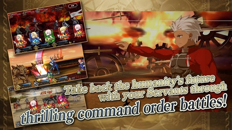 Fate Grand Order MOD APK Boss Battle