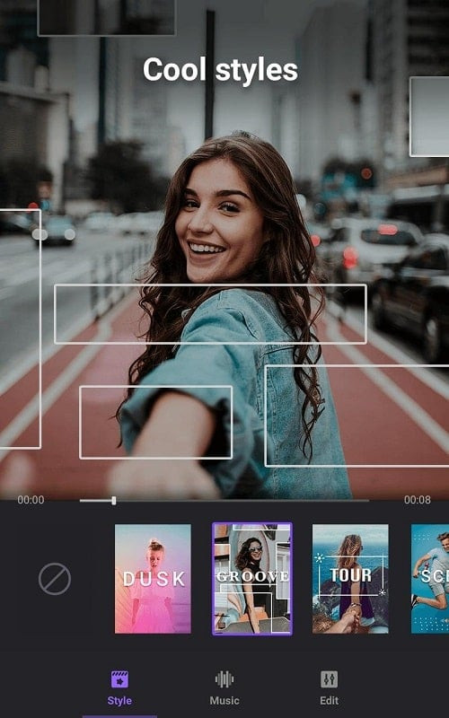 Filmigo Video Maker MOD APK Music Feature