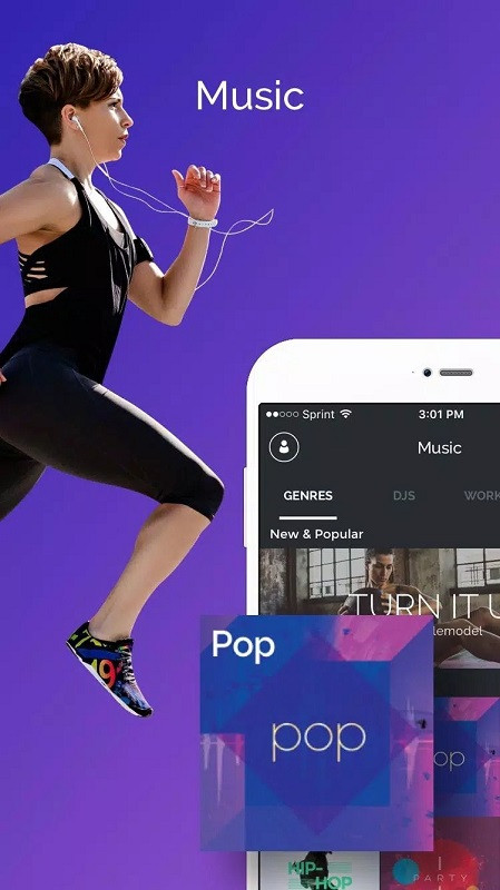 Fit Radio Workout Music Coach mod free