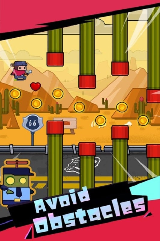 Flappy Hero Gameplay Screenshot