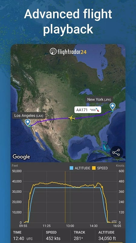 Flightradar24 Flight History Feature