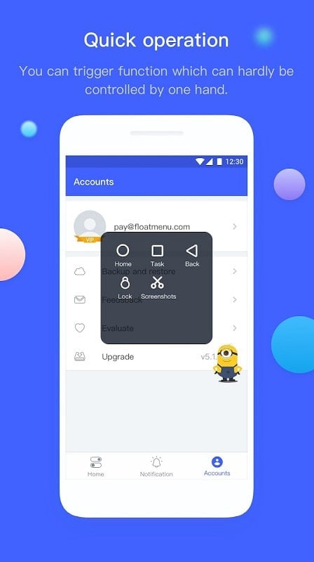 FloatingMenu MOD APK phiên bản Android miễn phí