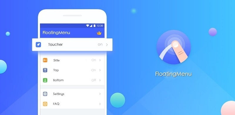 FloatingMenu trên điện thoại Android