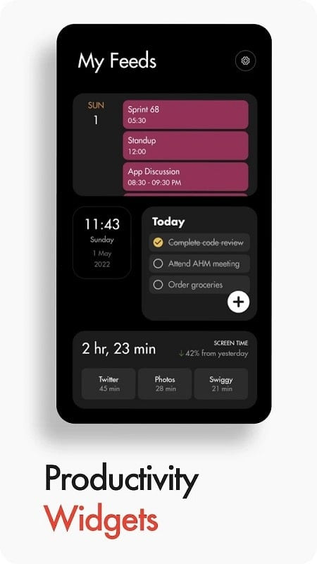 Flow Productivity Launcher - Pomodoro Feature