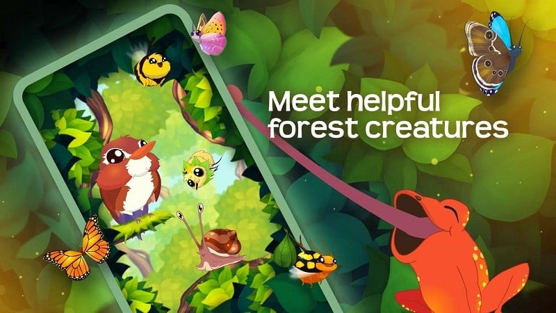 Flutter Butterfly Sanctuary MOD APK screenshot