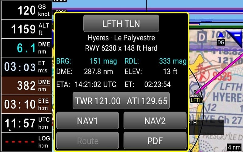 FLY is FUN Aviation Navigation MOD APK screenshot