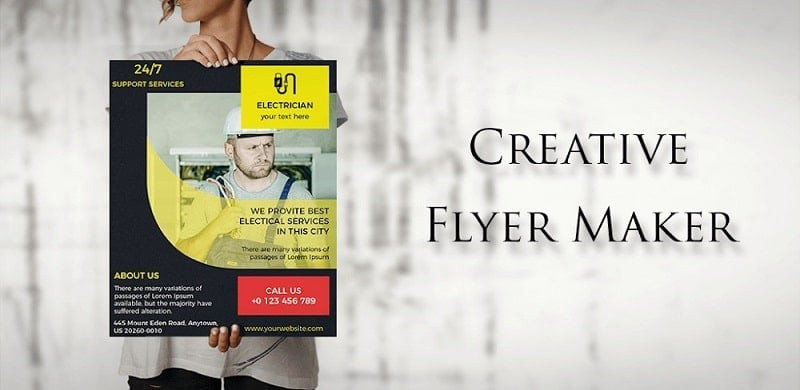 Flyers, Poster Maker, Design - Tạo poster quảng cáo