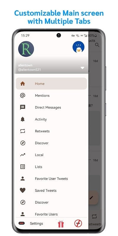 FocusTwitter MOD APK - Post tweets quickly