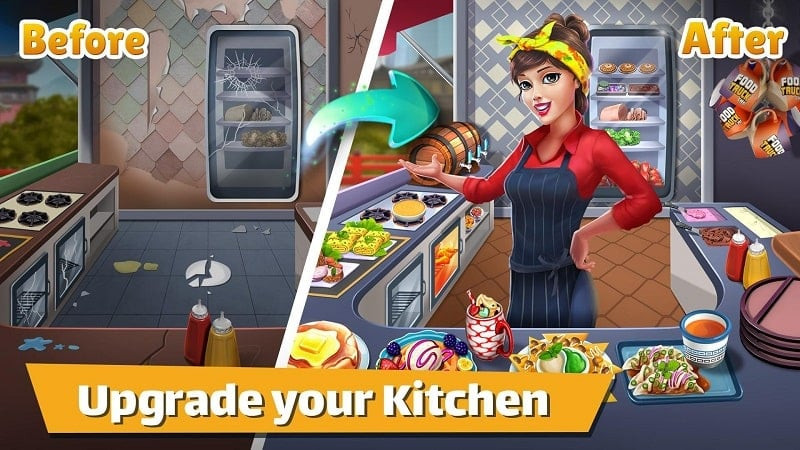 Food Truck Chef Cooking Game MOD APK Download