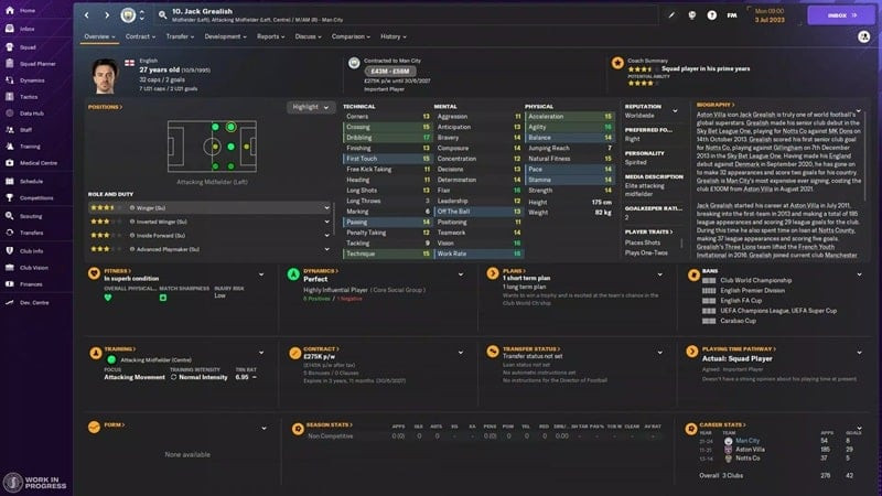 Scouting players in Football Manager Mobile 2024