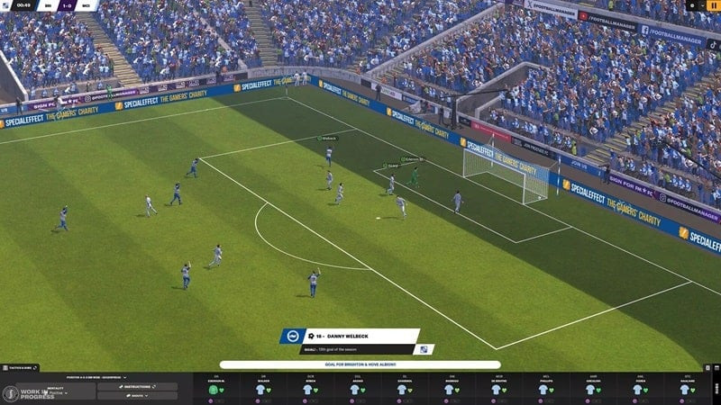 Football Manager Mobile 2024 gameplay screenshot