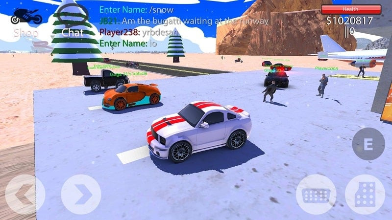 Freeroam City Online MOD APK Character Customization