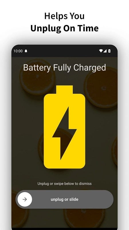 Full Battery Charge Alarm mod android