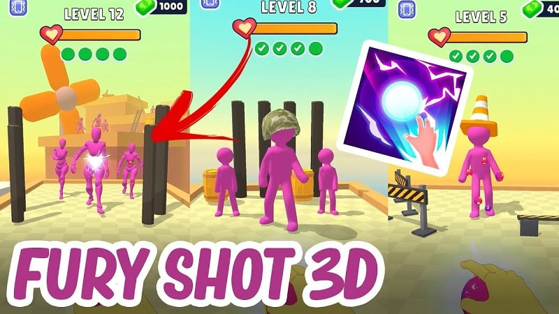 Fury Shot 3D MOD APK