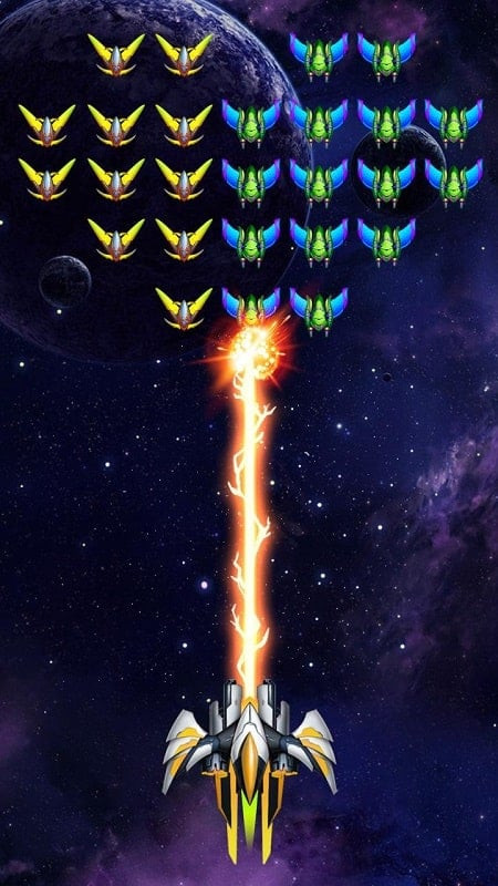 Galaxy Invaders: Alien Shooter MOD APK download screenshot