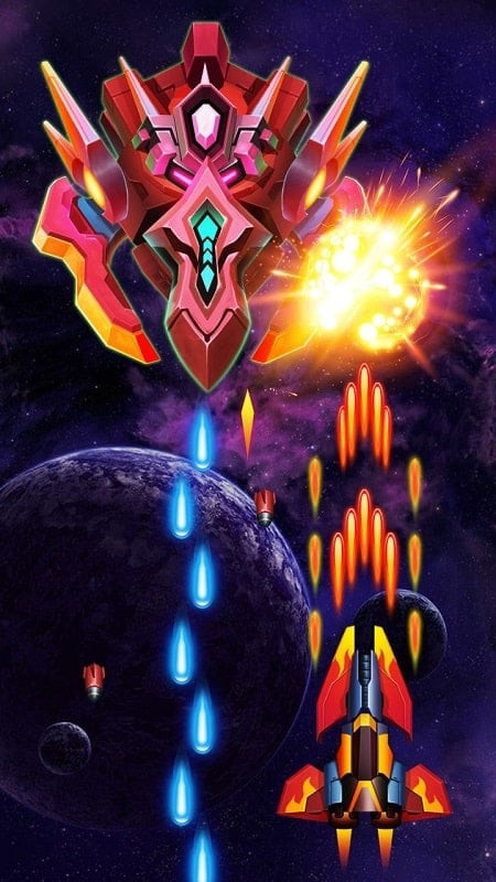 Galaxy Invaders: Alien Shooter enemies screenshot