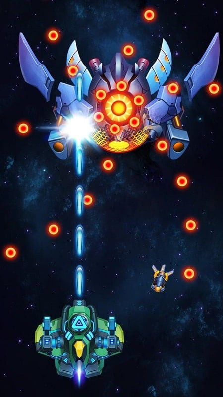 Galaxy Invaders: Alien Shooter PvP mode screenshot