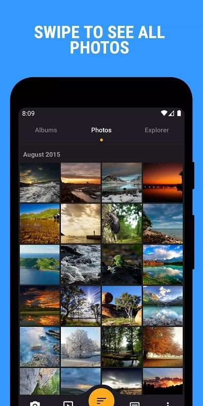 Gallery EZ mod apk free - Chế độ tối bảo vệ mắt