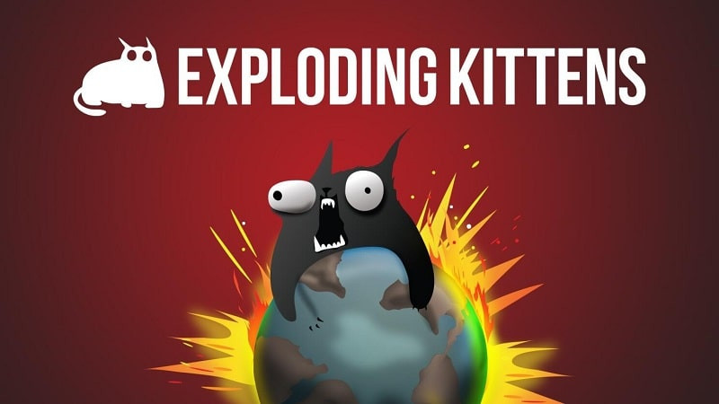 Game Exploding Kittens trên điện thoại