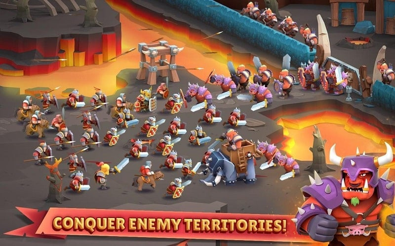 Game of Warriors MOD APK Gameplay