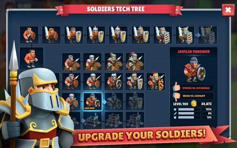 Game of Warriors MOD APK Screenshot