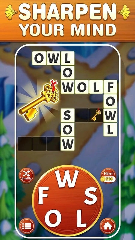 Game of Words mod features