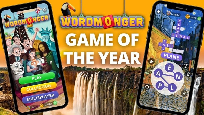 Game Wordmonger trên điện thoại