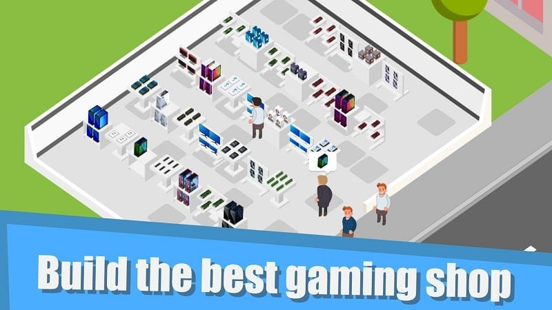 Gaming Shop Tycoon store setup screenshot