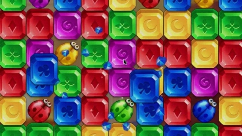 Gem Blast MOD APK free version screenshot