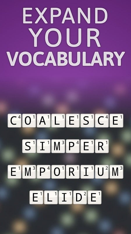 Forming English Words in Wordfeud Premium