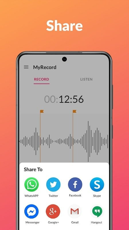 High-quality recording with Voice Recorder & Voice Memos