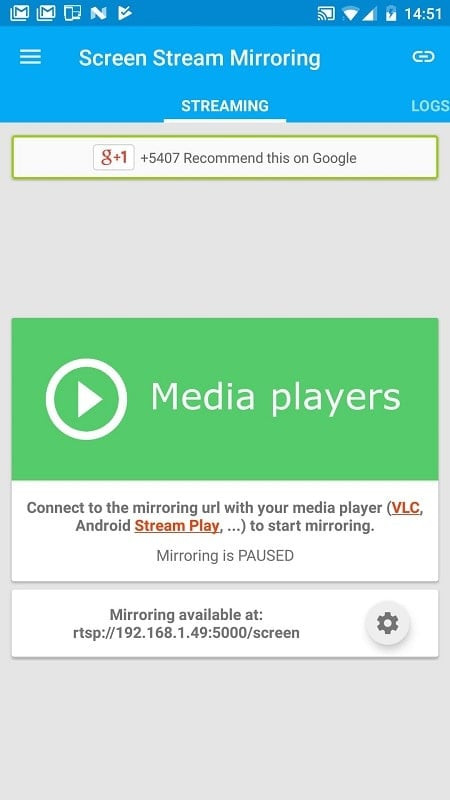 Ghi hình với Screen Stream Mirroring Pro