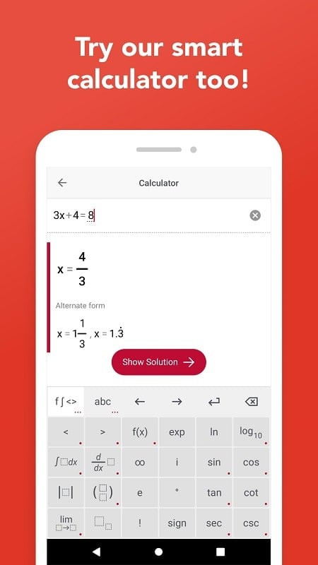 Detailed explanation of solution steps