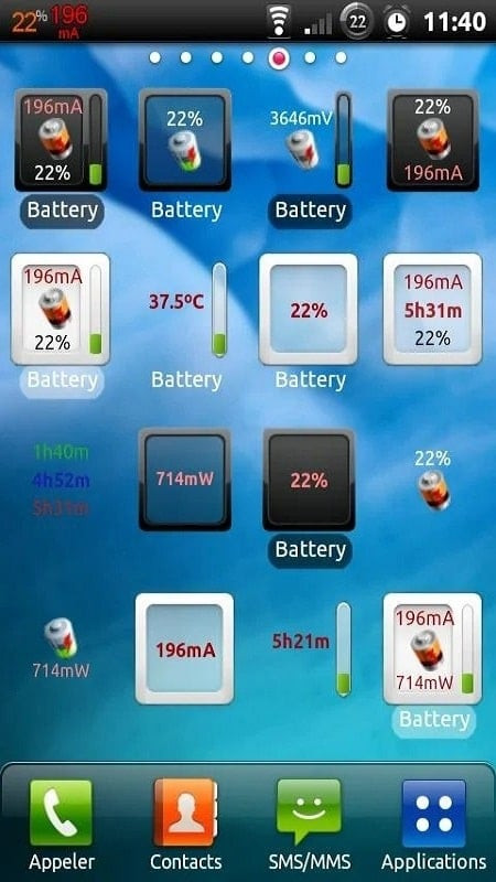 3C Battery Manager Mod Interface