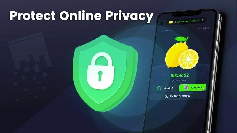 3X VPN MOD APK Interface