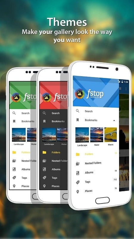 Giao diện F-Stop Gallery MOD APK