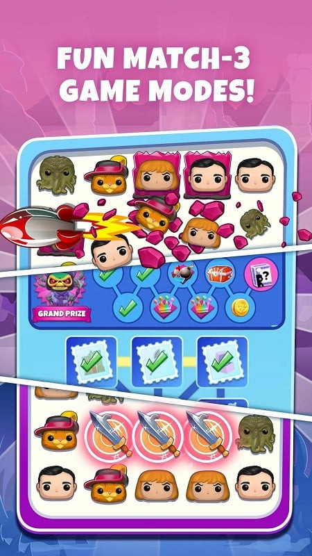 Funko Pop! Blitz game interface