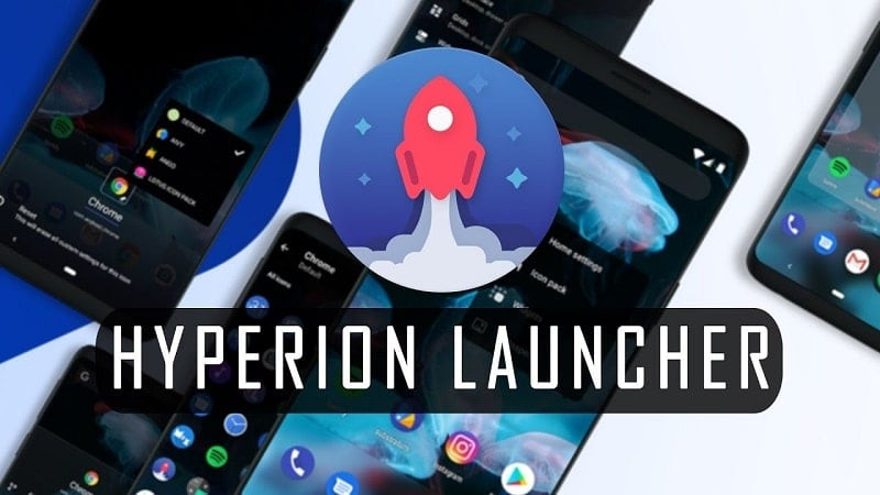 Giao diện Hyperion Launcher