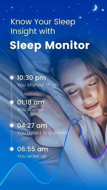 Giao diện Sleep Monitor MOD