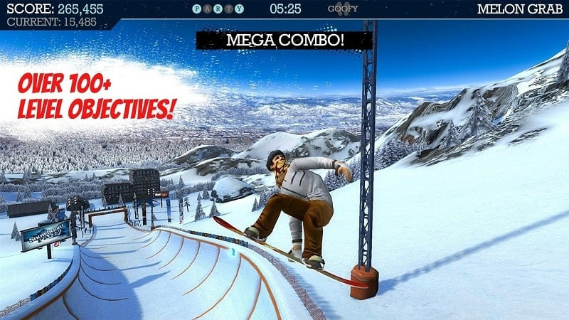 Snowboard Party Pro Interface