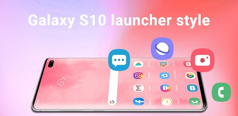 Giao diện Super S10 Launcher, Galaxy S10