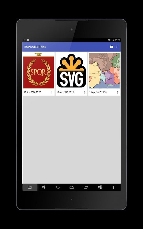 SVG Viewer Interface