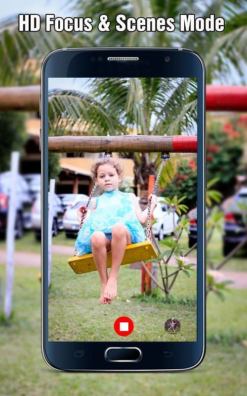 Giao diện ứng dụng DSLR HD Camera MOD APK