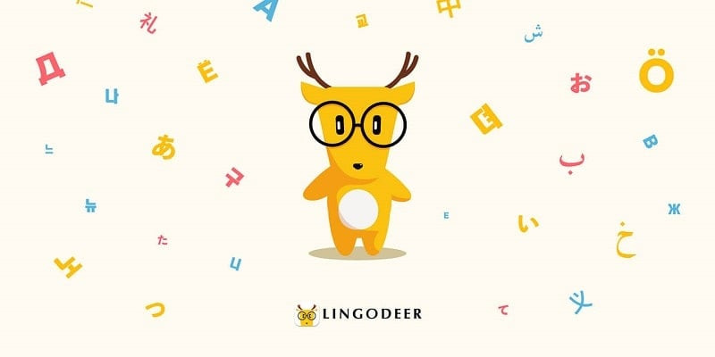 Giao diện ứng dụng LingoDeer